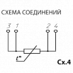 Схема соединений ТСП-9501